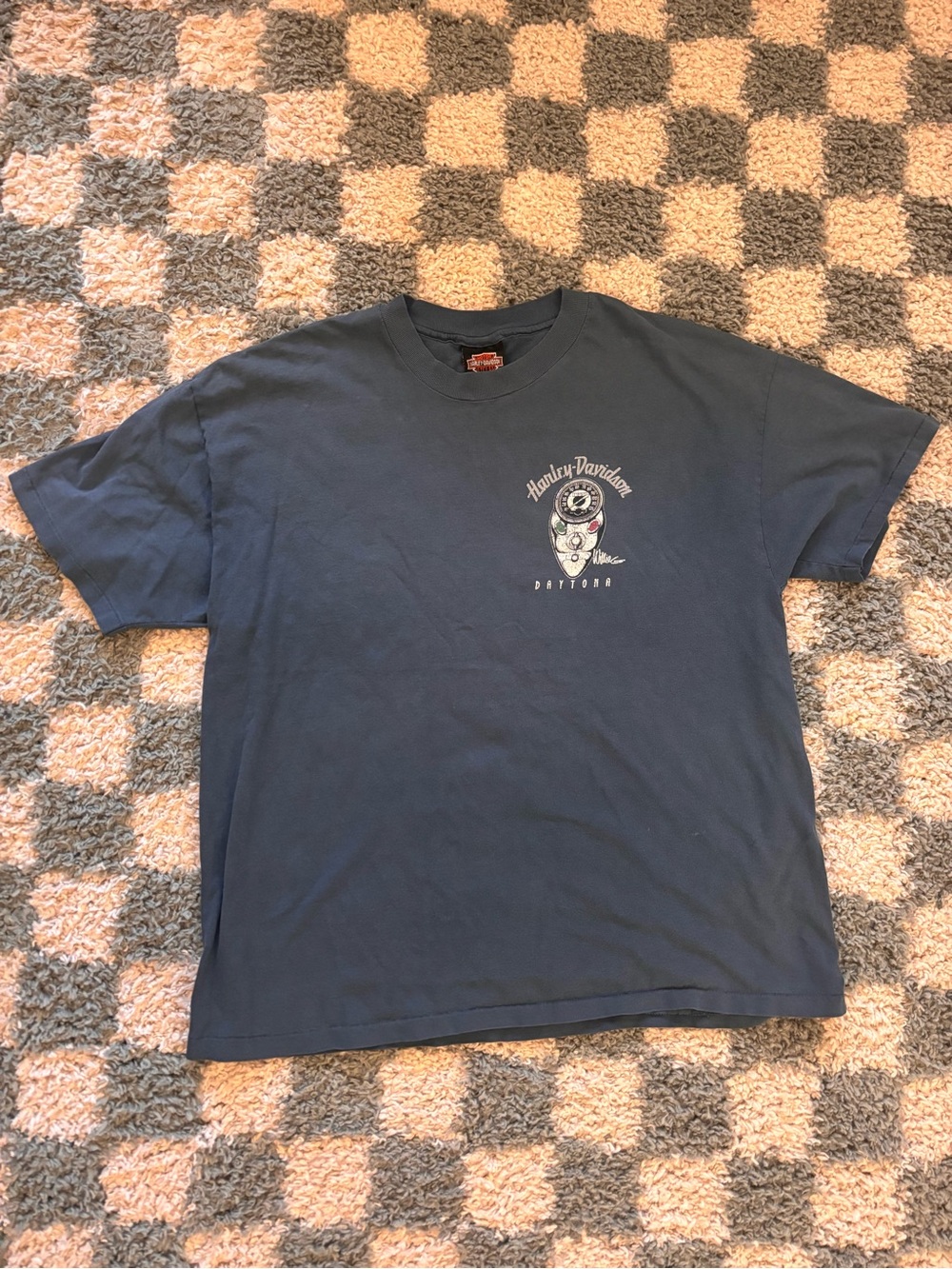 Harley-Davidson Blue Short Sleeve Daytona Graphic Tee